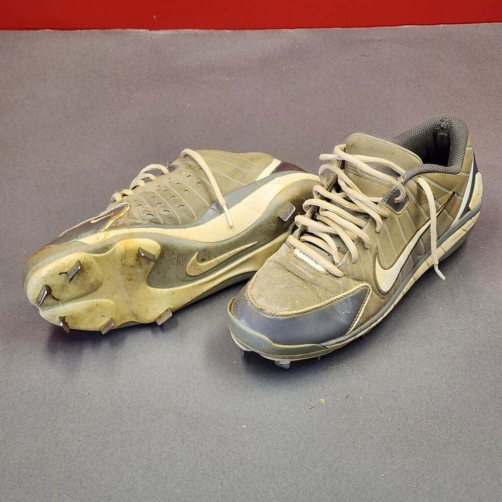 Nike Baseball Cleats Metal Spikes Olive Green